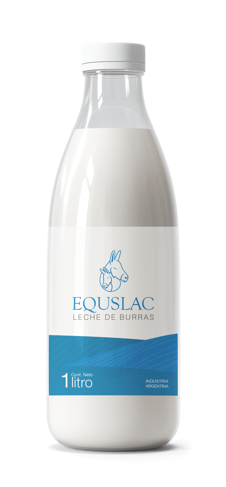 Botella Equslac Leche de Burra Congelada 1L